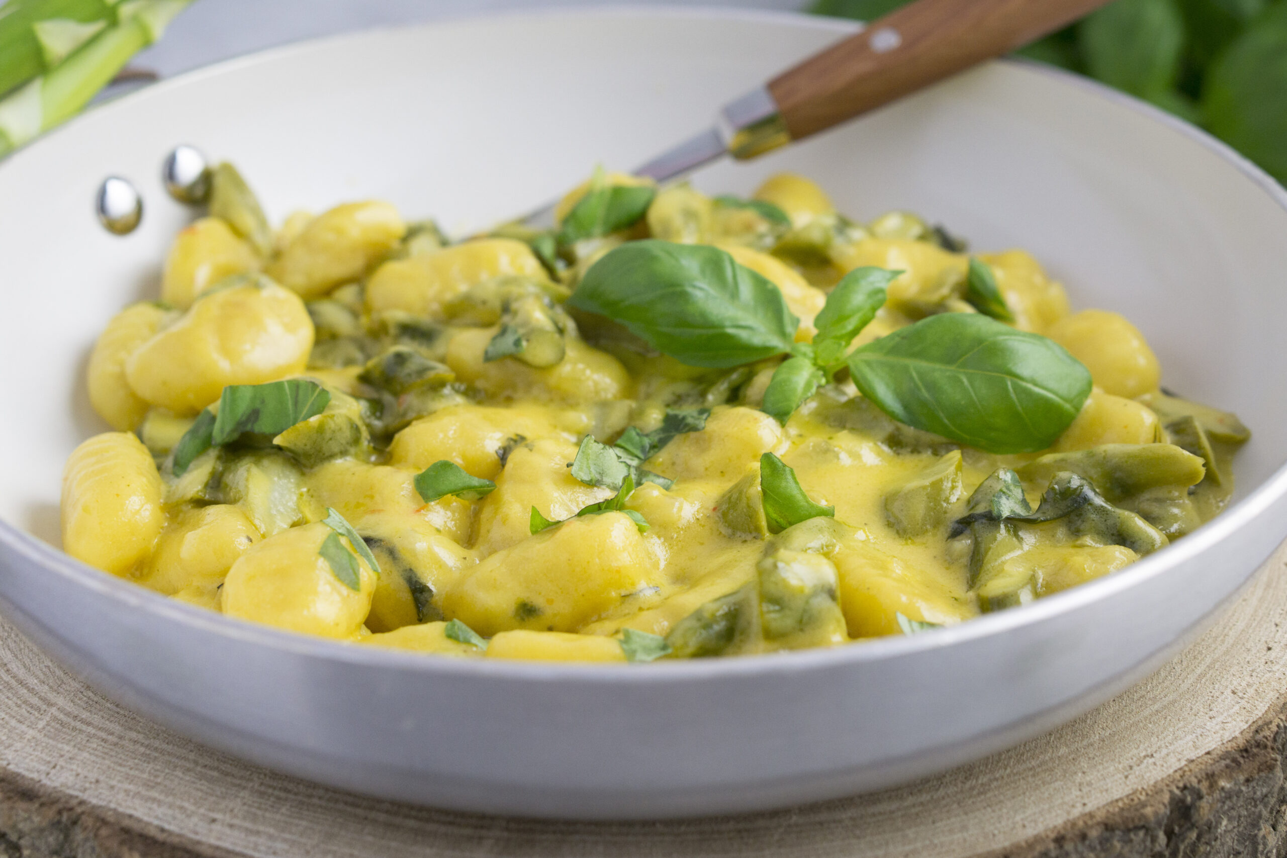 One Pot Gnocchi mit grünem Spargel Eat Tolerant