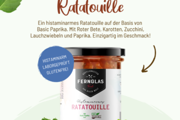 Histaminarmes Ratatouille Eat Tolerant und Fernglas